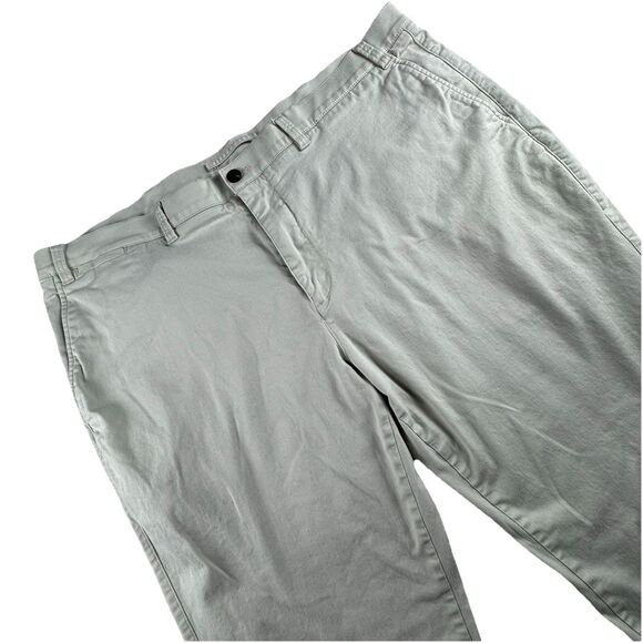 Duck Head Gold School Pant Men 42x32 Tan Chino Khaki Classic Fit Stretch - Picture 1 of 10